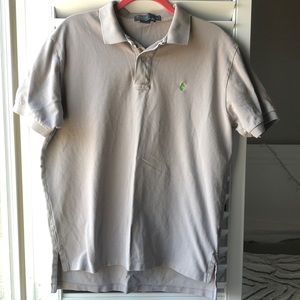Polo by Ralph Lauren Gray Mens Polo Shirt